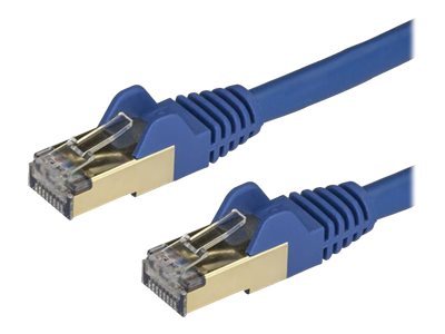 2m Blue Cat6a Ethernet Cable - STP 2m Blue Cat6a Ethernet Cable - STP